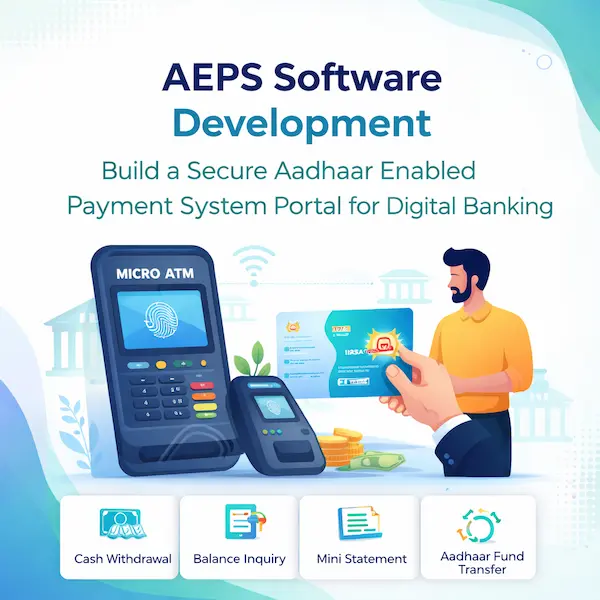 AEPS Software Development: Build a Secure Aadhaar Enabled Payment System Portal for Digital Banking